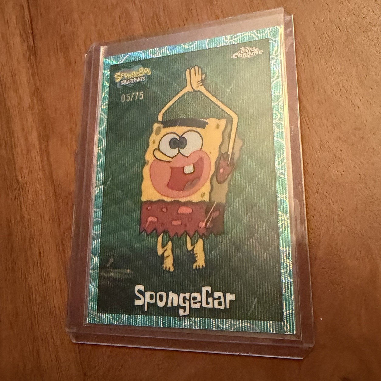 2025 Topps Chrome SpongeBob SquarePants #43 SpongeGar 70/75