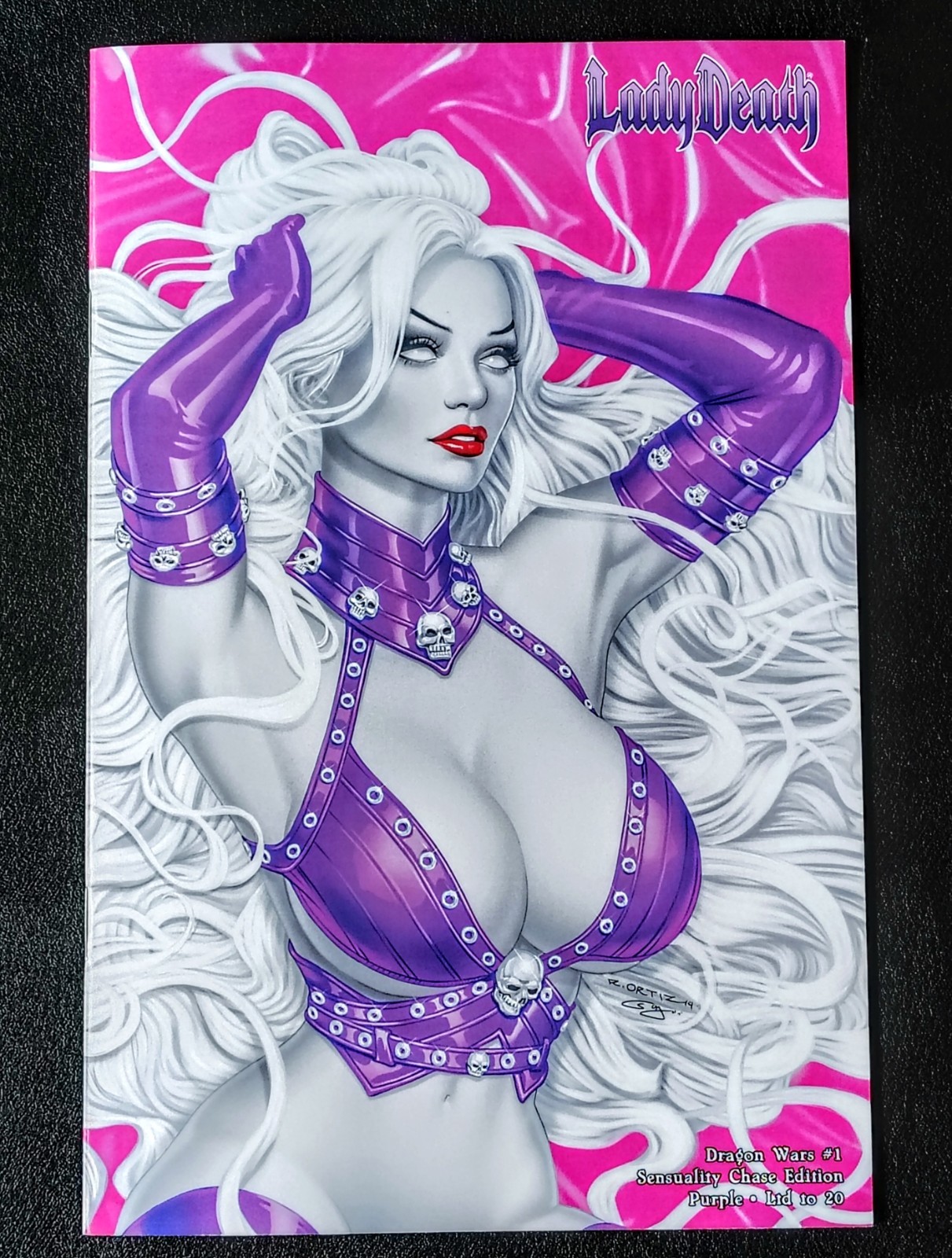 Lady Death Dragon Wars #1 Purple Sensuality Edition Blind Bag Exclusive 20 Made
