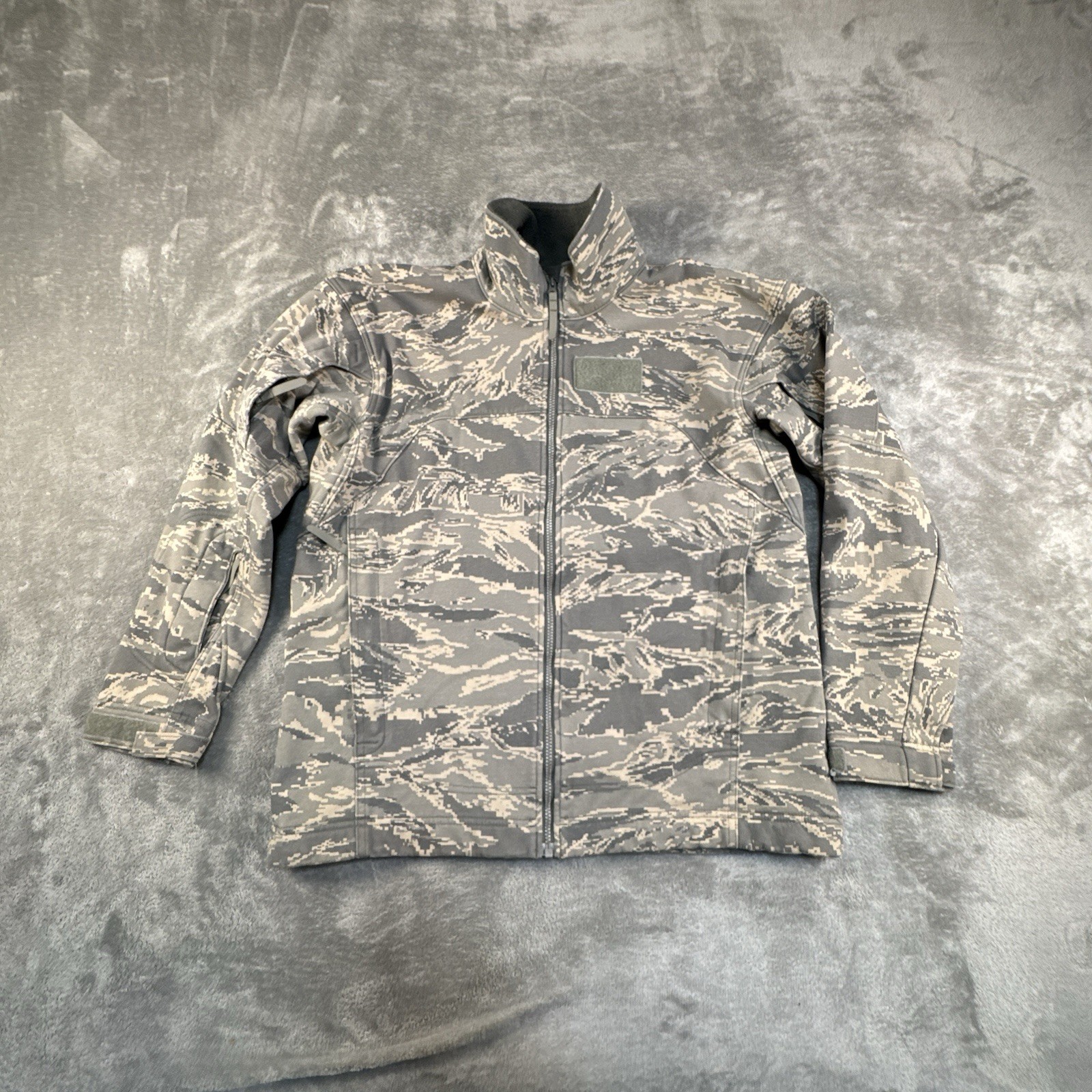 Massif Elements USAF Jacket Mens Large Digital Tiger Camo Flame Resistant