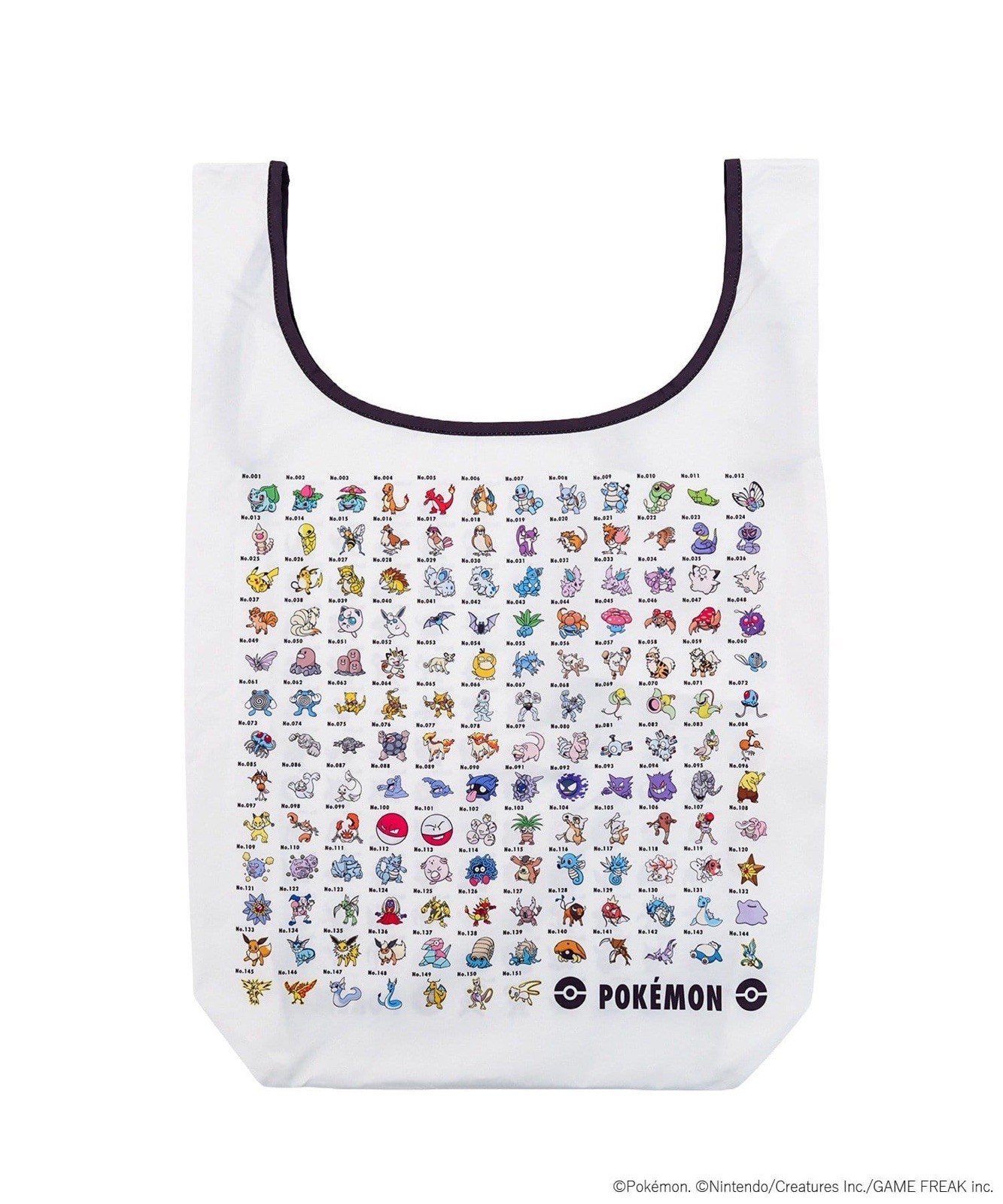 Pokemon 30th Anniversary 151 Original Pokemon Eco Tote Bag 3COINS Japan
