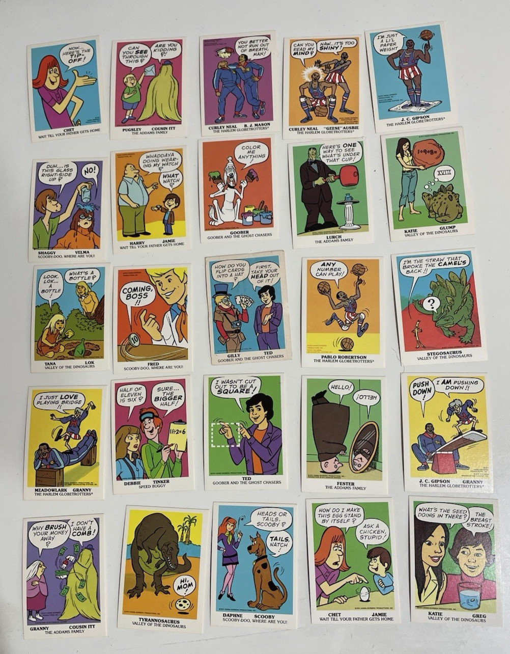 1974 Wonder Bread Magic Trick Cards Complete 25 Card Set-HIGH GRADE-FREE SHIP