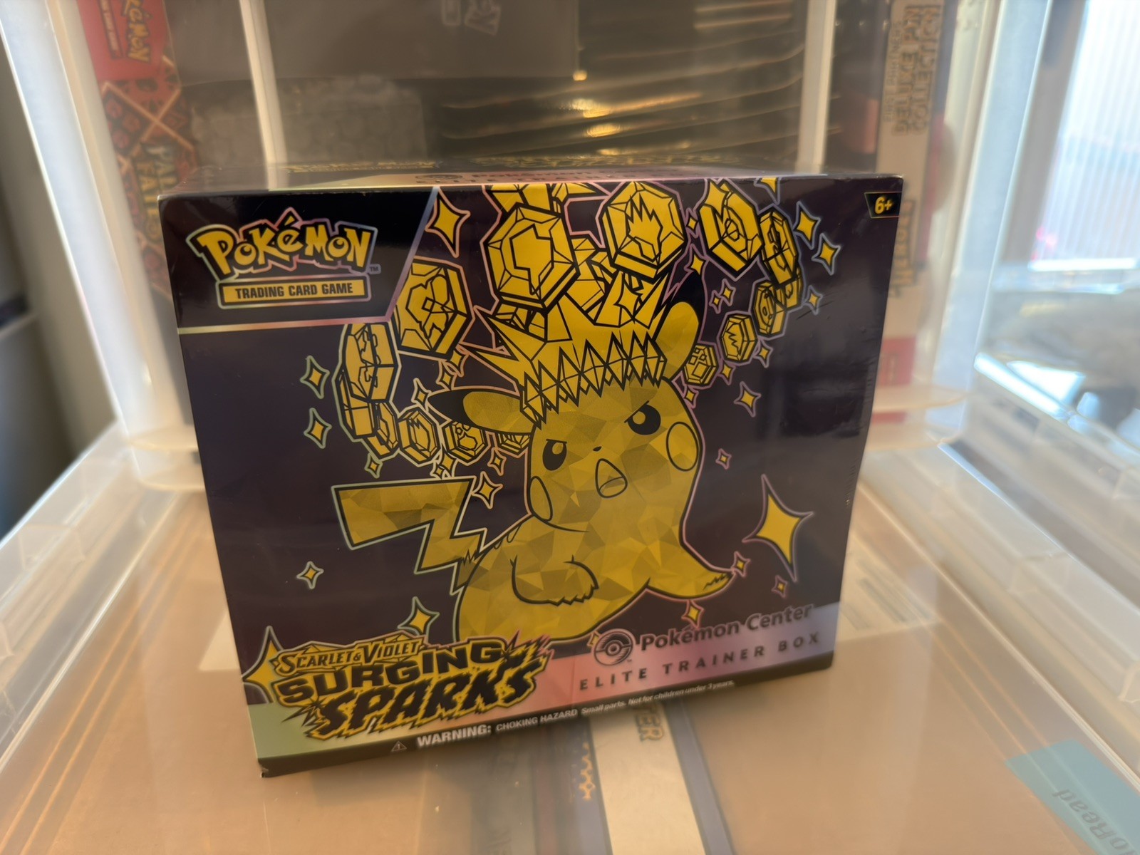Pokemon Center Surging Sparks Elite Trainer Box ETB - Brand New & Factory Sealed