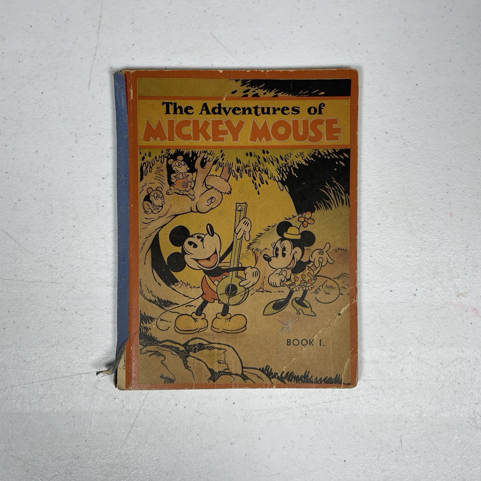 1931 The Adventures of Mickey Mouse Book 1 First 1st Edition David McKay Disney