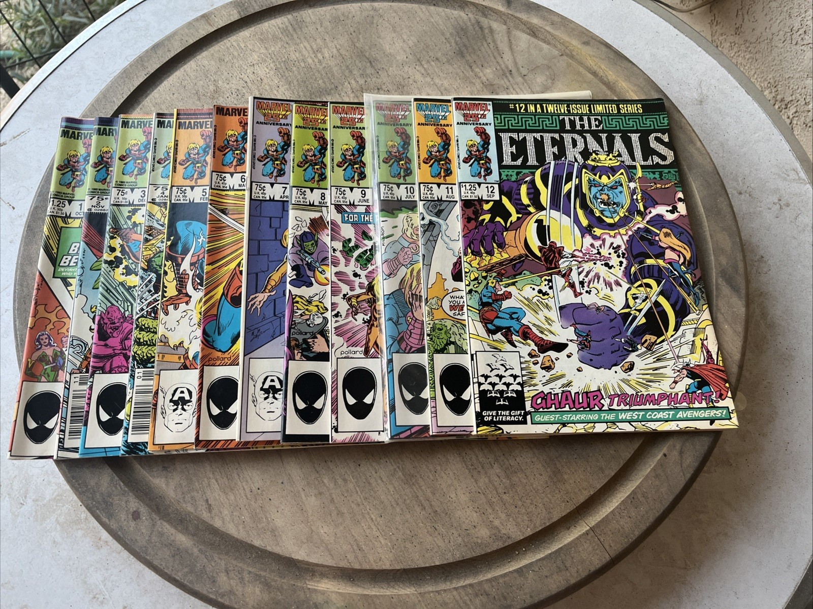 The Eternals #1-12 In A Twelve-issue Limited Series Complete Marvel Comics