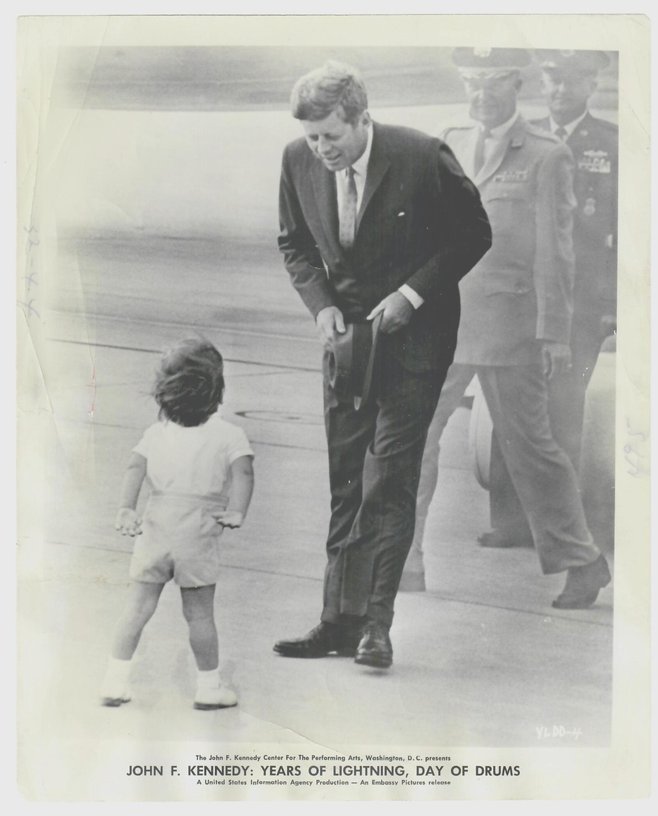 1963 John Kennedy with John Jr. Type 2 Photo published May 17th, 1963 or 1968