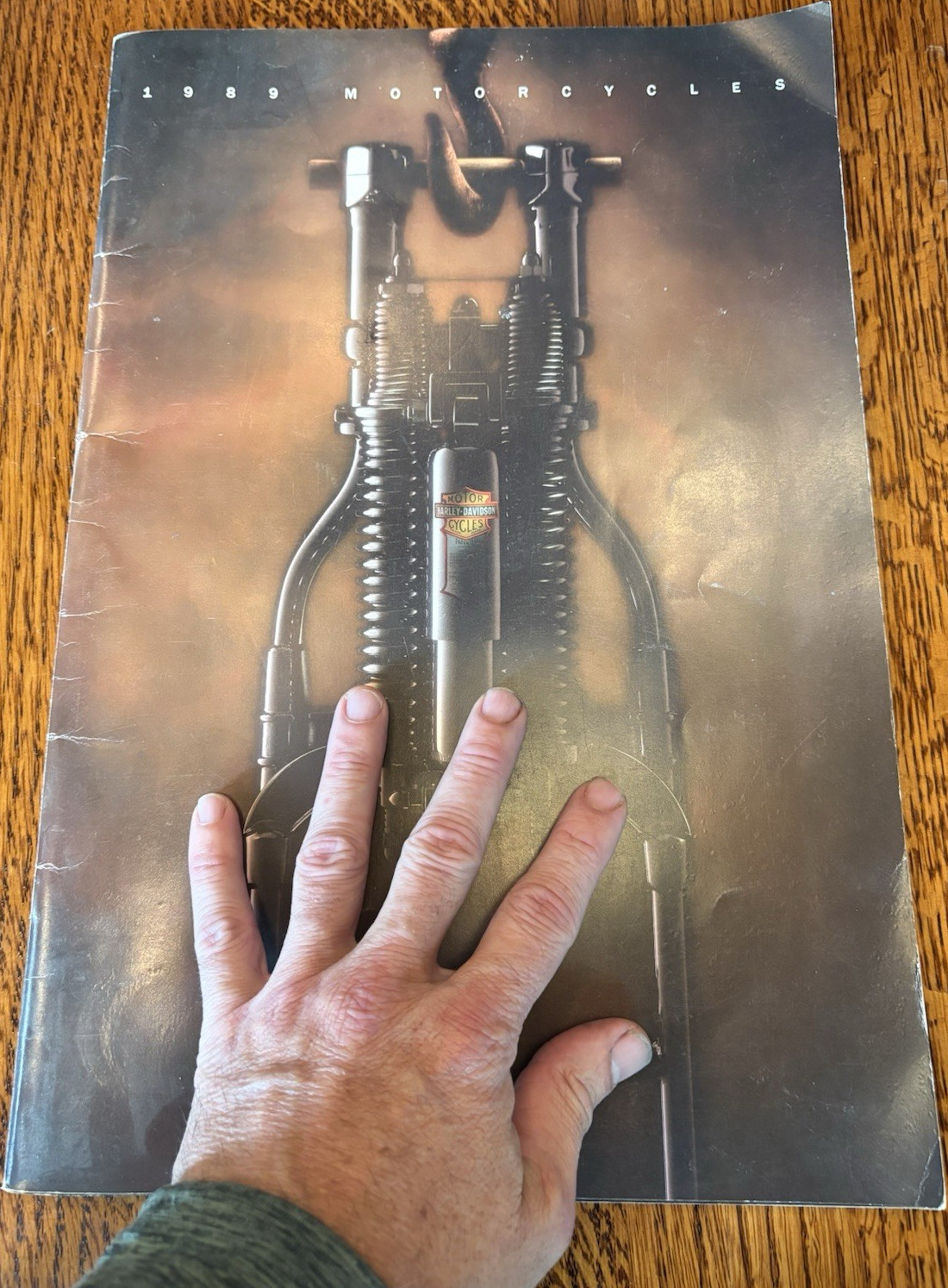 Harley-Davidson 1989 Motorcycles Catalog Brochure Printed Media