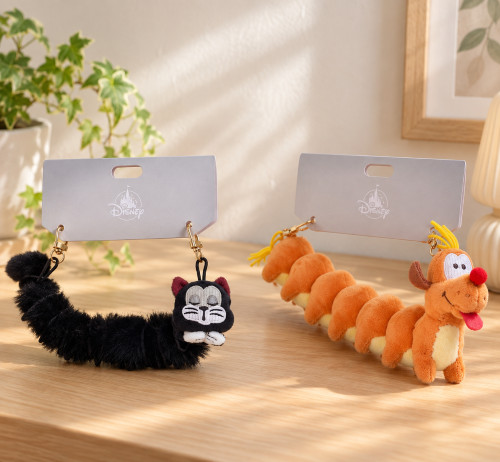 Disney Japan Alice Wonderland Tulgey Wood Multi Strap Cat & Dog-Like Bugs Set 2