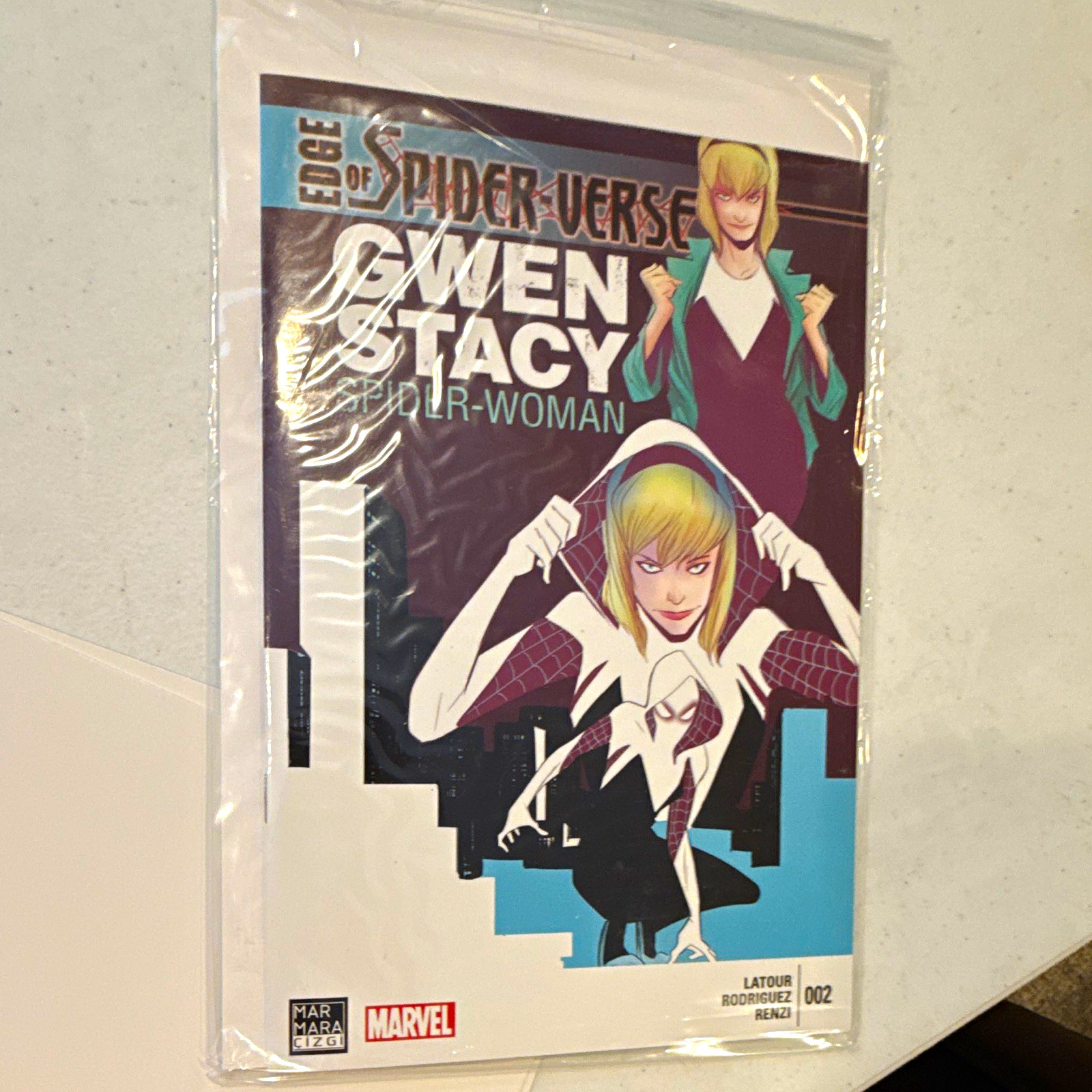 Marvel Edge of Spider-Verse #2 Gwen Stacy: Spider-Woman (2014)