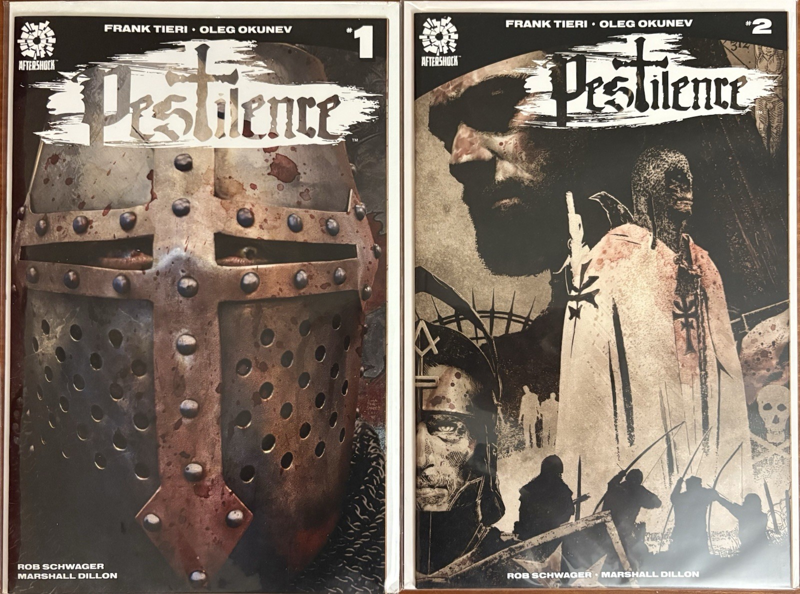 Pestilence #1-6 Complete Series AfterShock Comics Frank Tieri Oleg Okunev 2017
