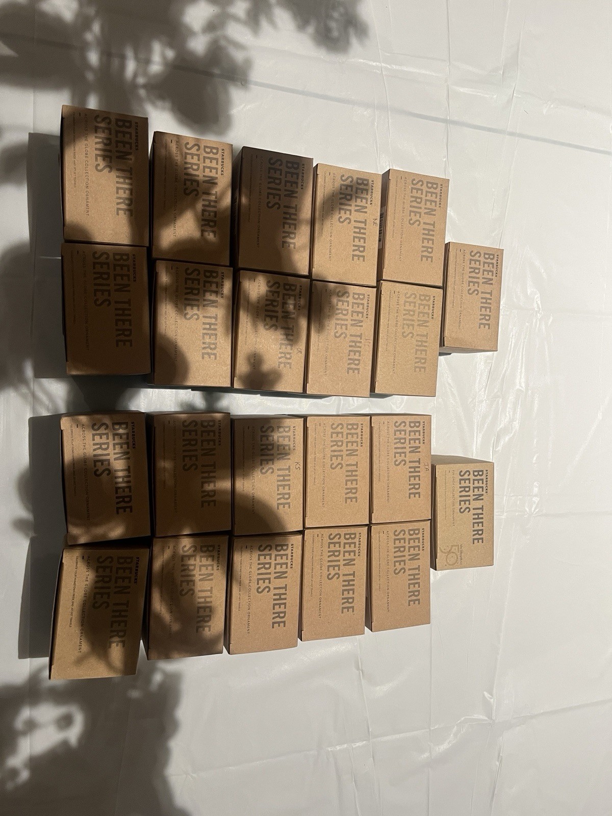 22 Empty Starbucks Mini Mug Boxes Been There Series Collection 1 From Disney