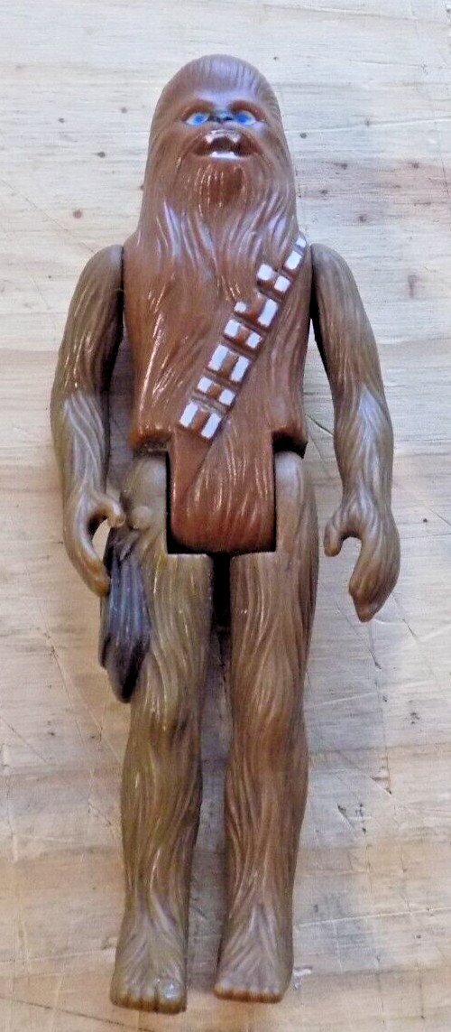 CHEWBACCA THE WOOKIE Figure STAR WARS Hong Kong Figure GFMG 1977 Vintage