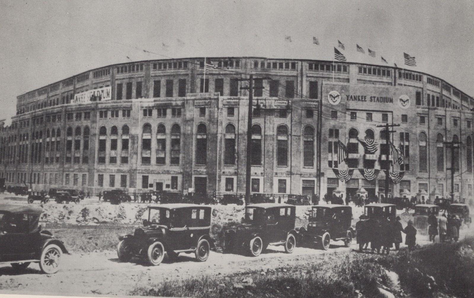 Yankee Stadium Postcard Early View House That Ruth Built NY Baseball Koerber