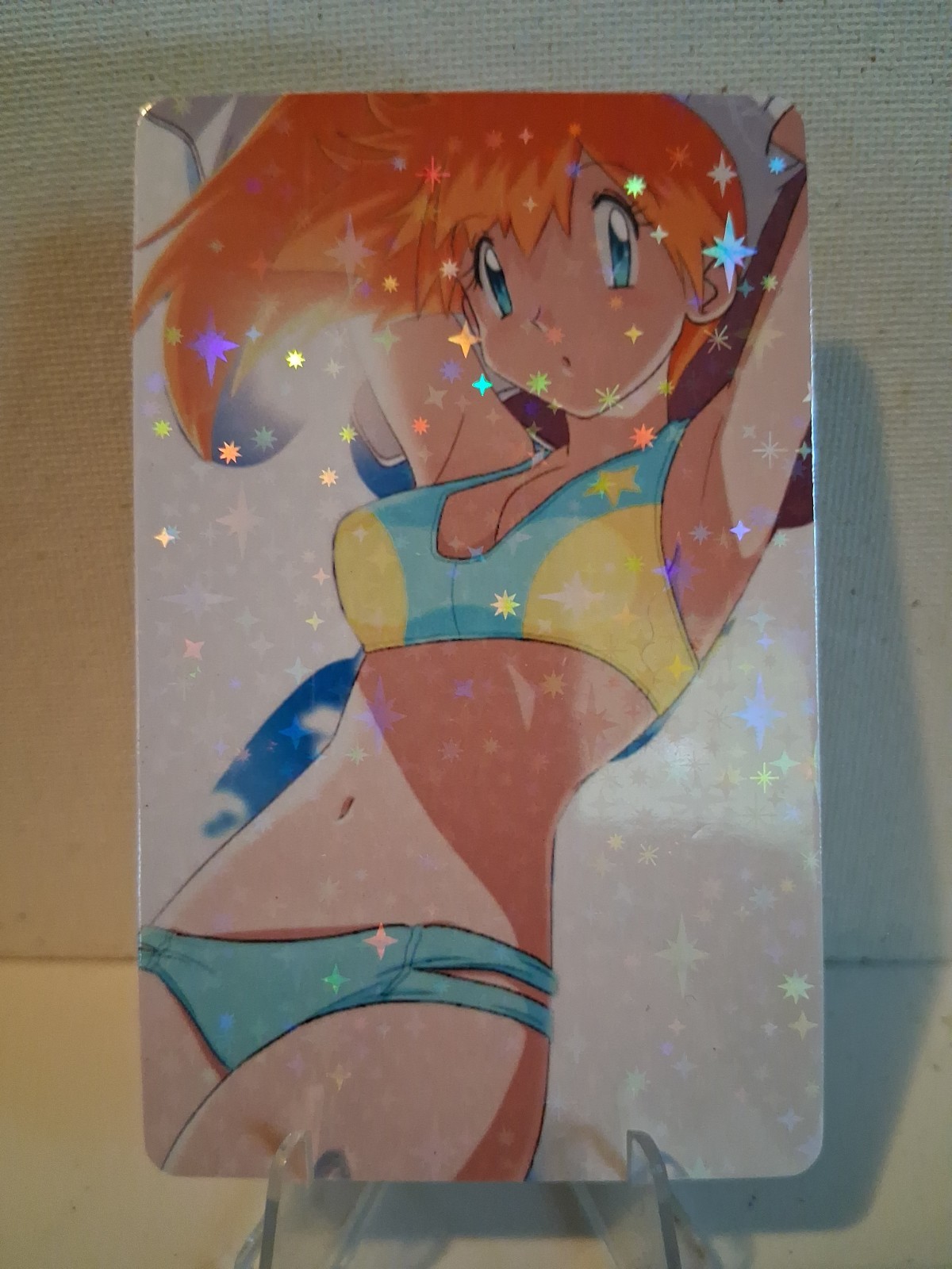 Misty- Pokémon Holo Star Anime Trading Card 