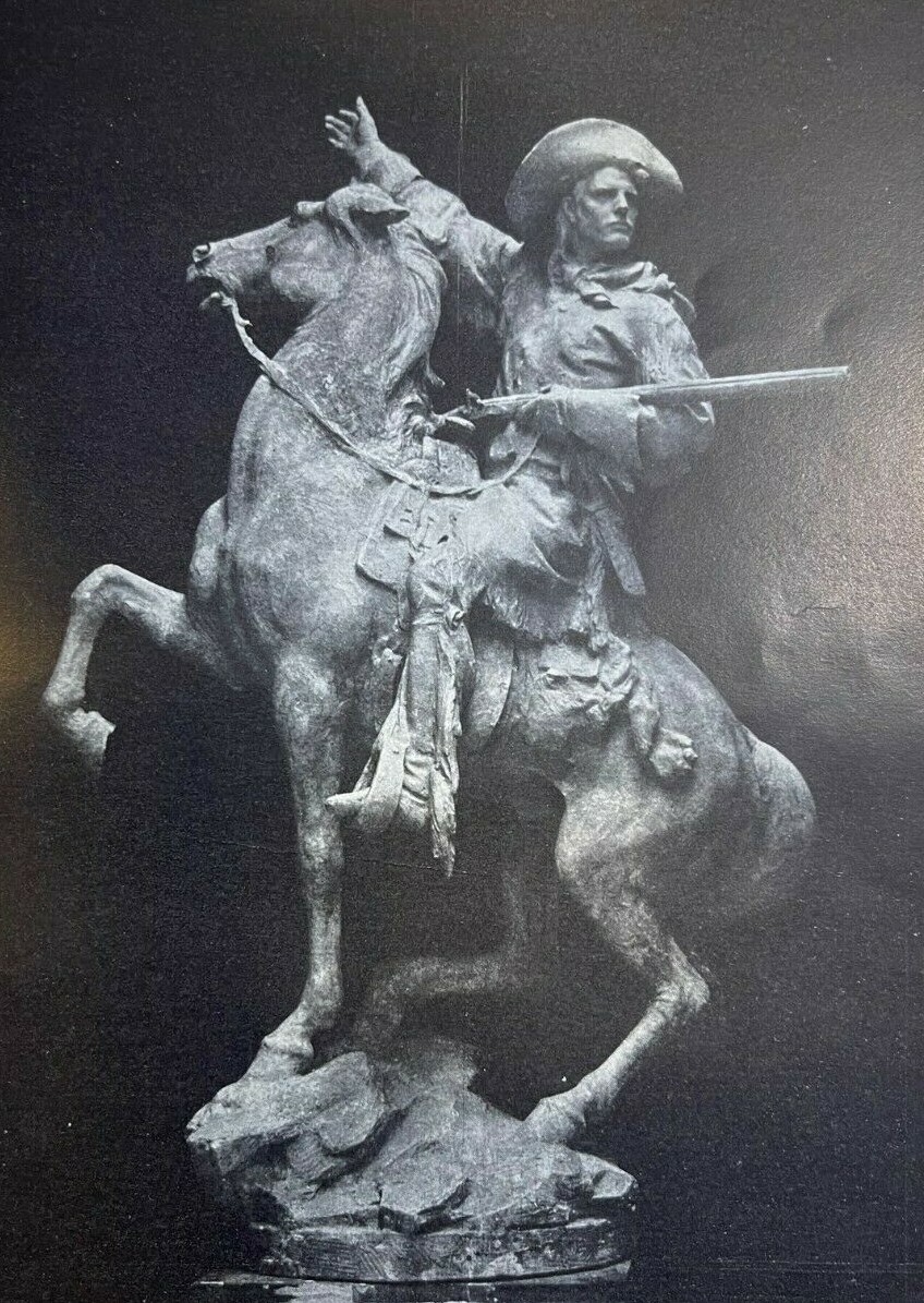 1910 Frederick McMonnies Pioneer Monument For Denver illustrated