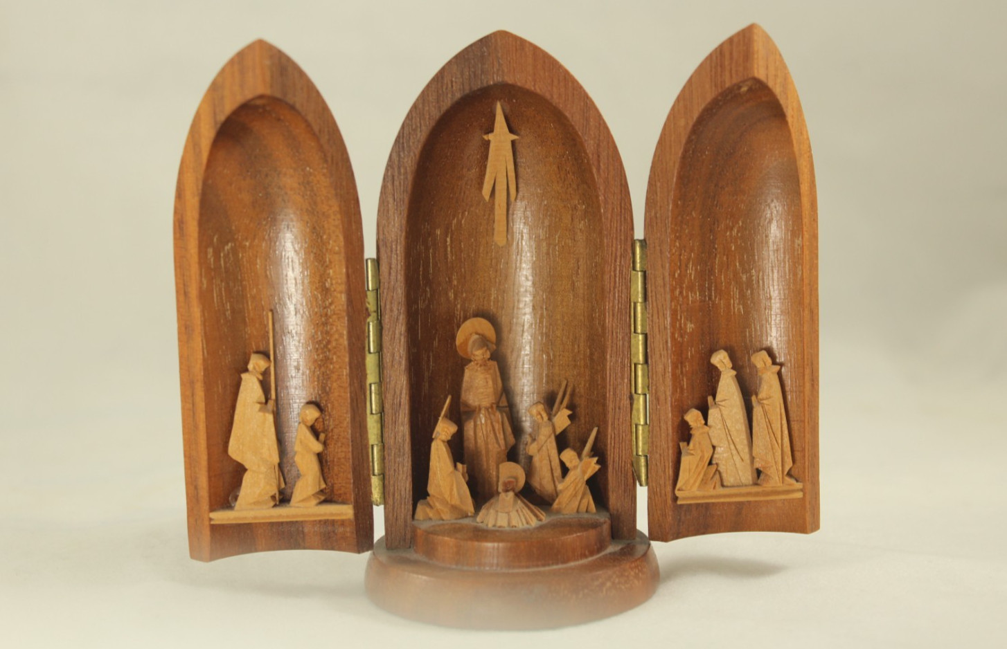 Vtg J A Schiestl Bildhauer Oberammergau Germany 3½