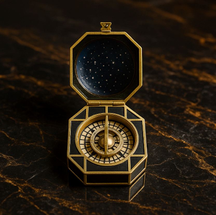 Exquisite Captain Jack Sparrow Compass Replica Necklace