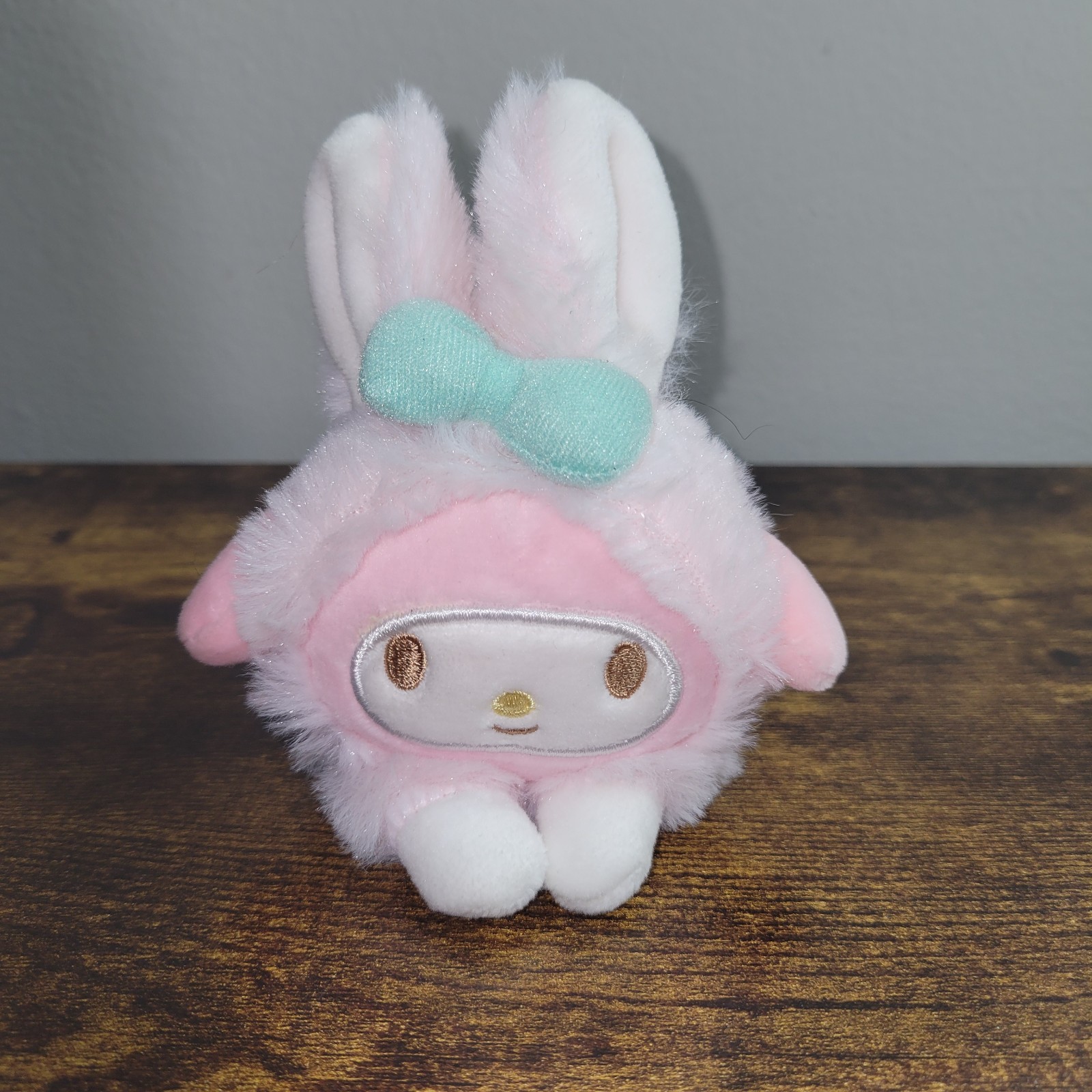 Sanrio ~ My Melody Plush Keychain ~ Japan ~ Missing Tail ~ Pre-Owned, With Tags