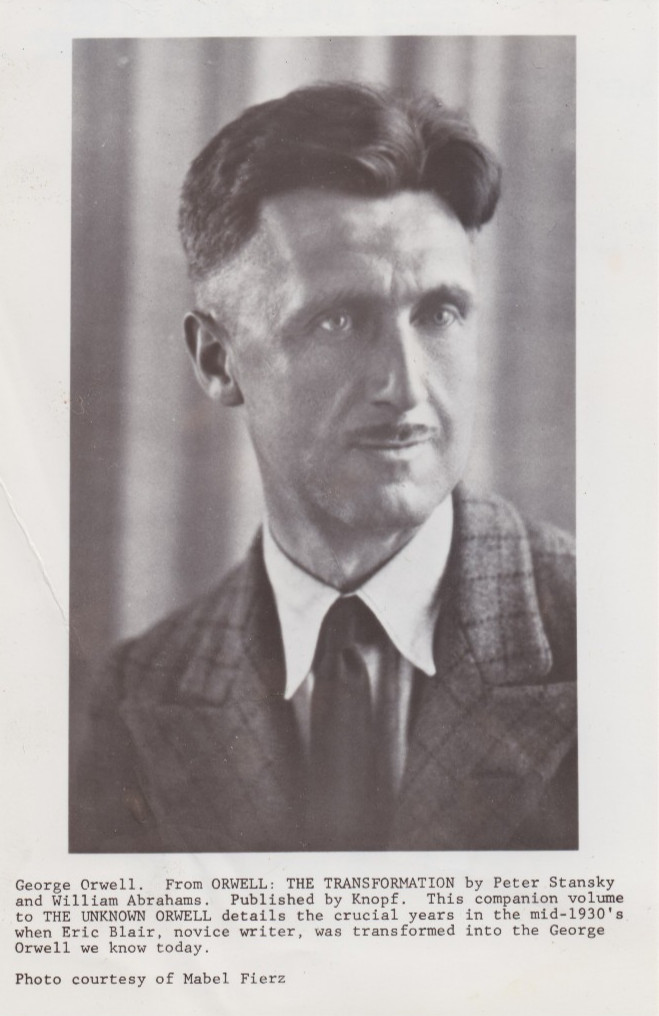 1981 Press Photo Novelist George Orwell circa 1930s
