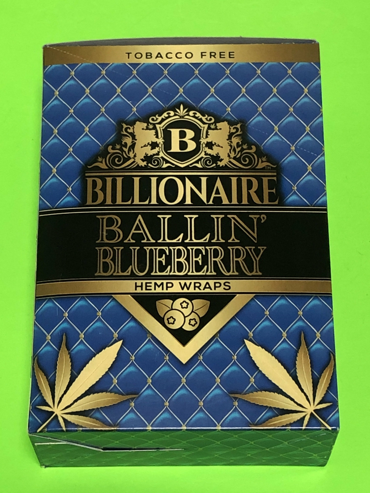 FREE GIFTS🎁Billionaire💵Ballin' Blueberry🫐50 High Quality🍁Hemp Rolling Papers