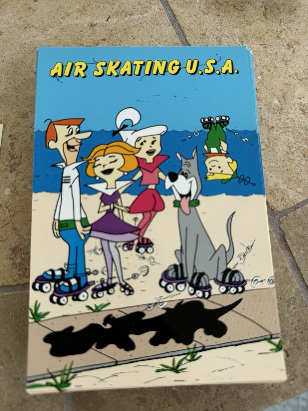 LOT OF 56 Vtg 1987 The Jetsons Air Skating USA Postcards Hanna Barbera Luna Bay