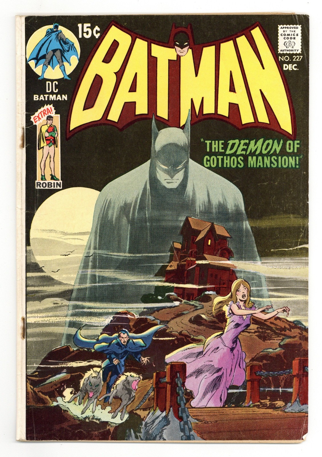 Batman #227 VG- 3.5 1970