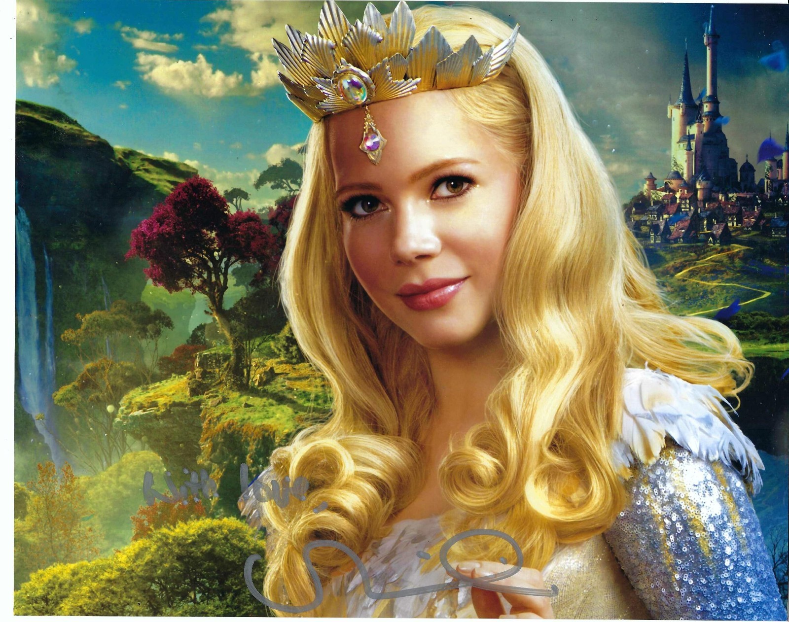Actress Michelle Williams Signed Autographed 8x10 Photograph Wizard of Oz