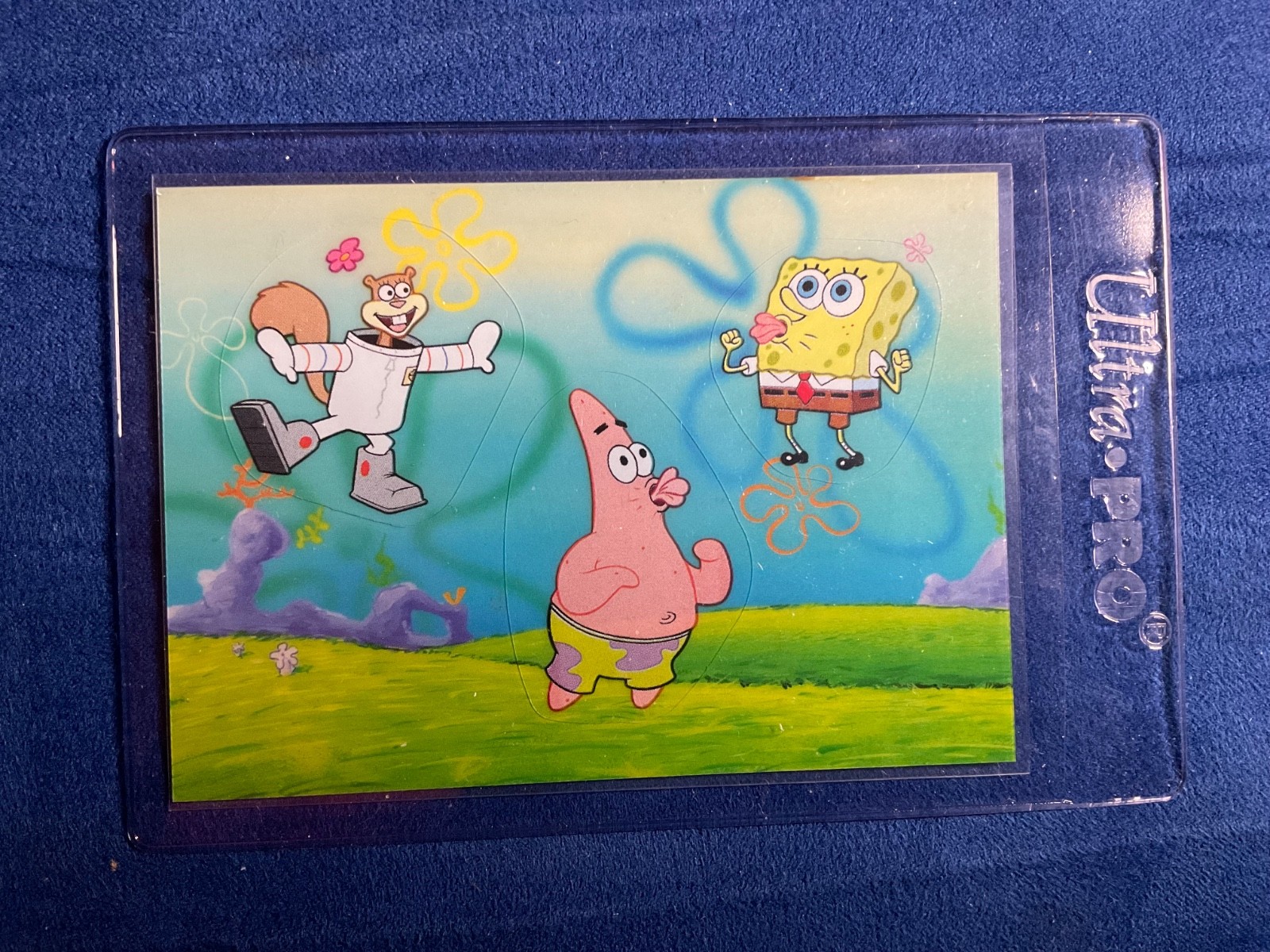 2009 topps SpongBob Squarepants series 1 Create A Scene card #6 of 10 Nm-Mt