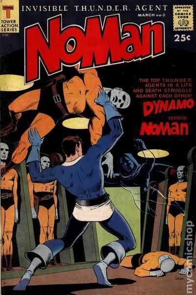 Noman #2 VG 1967 Stock Image Low Grade