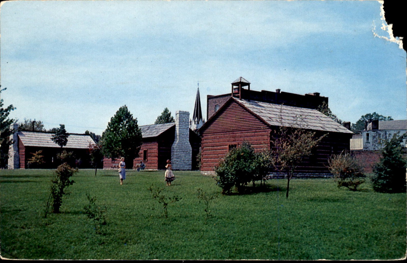 Constitution Square, Danville, Kentucky, 1792 Postcard