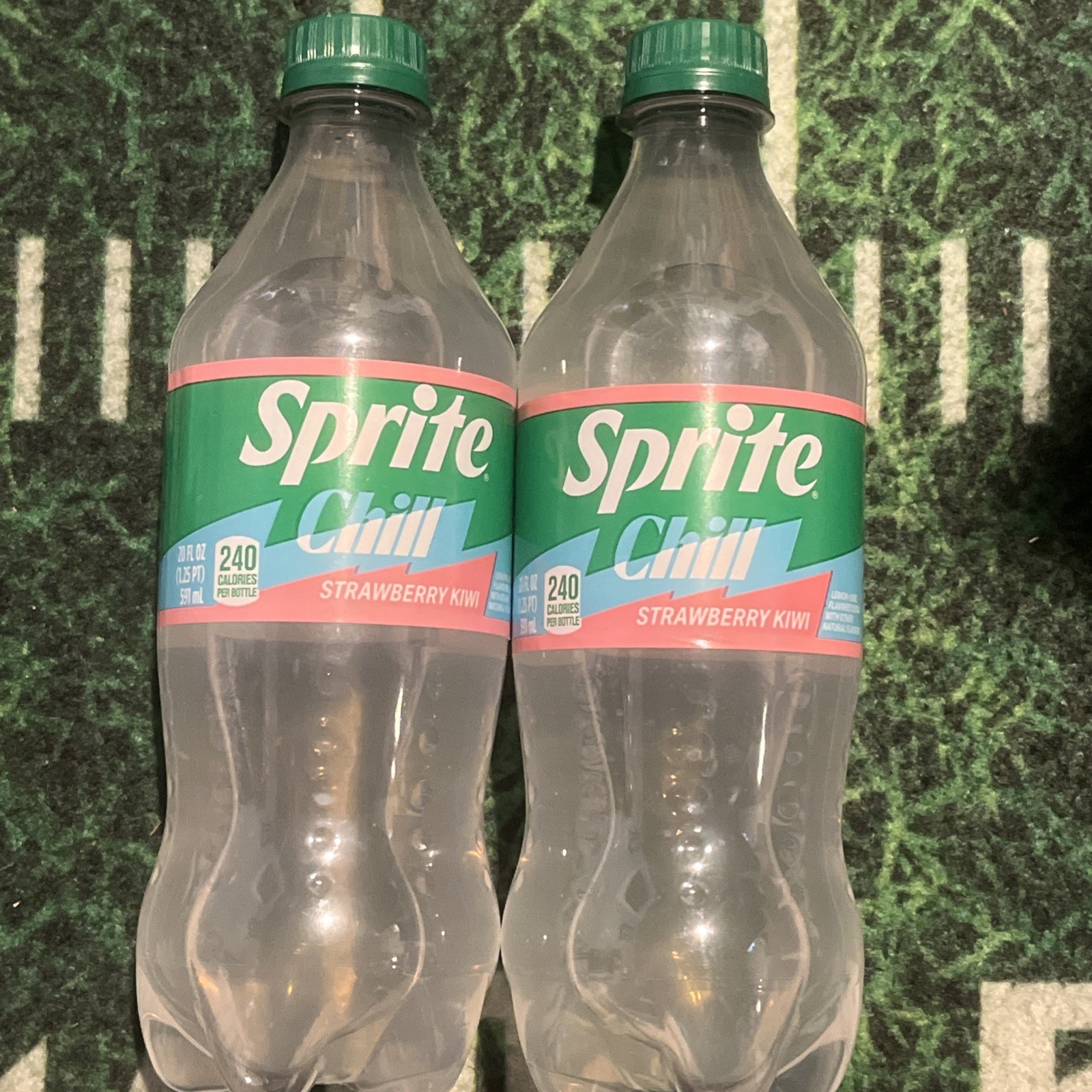 2 Sprite Strawberry Kiwi Limited Edition 20oz Bottles