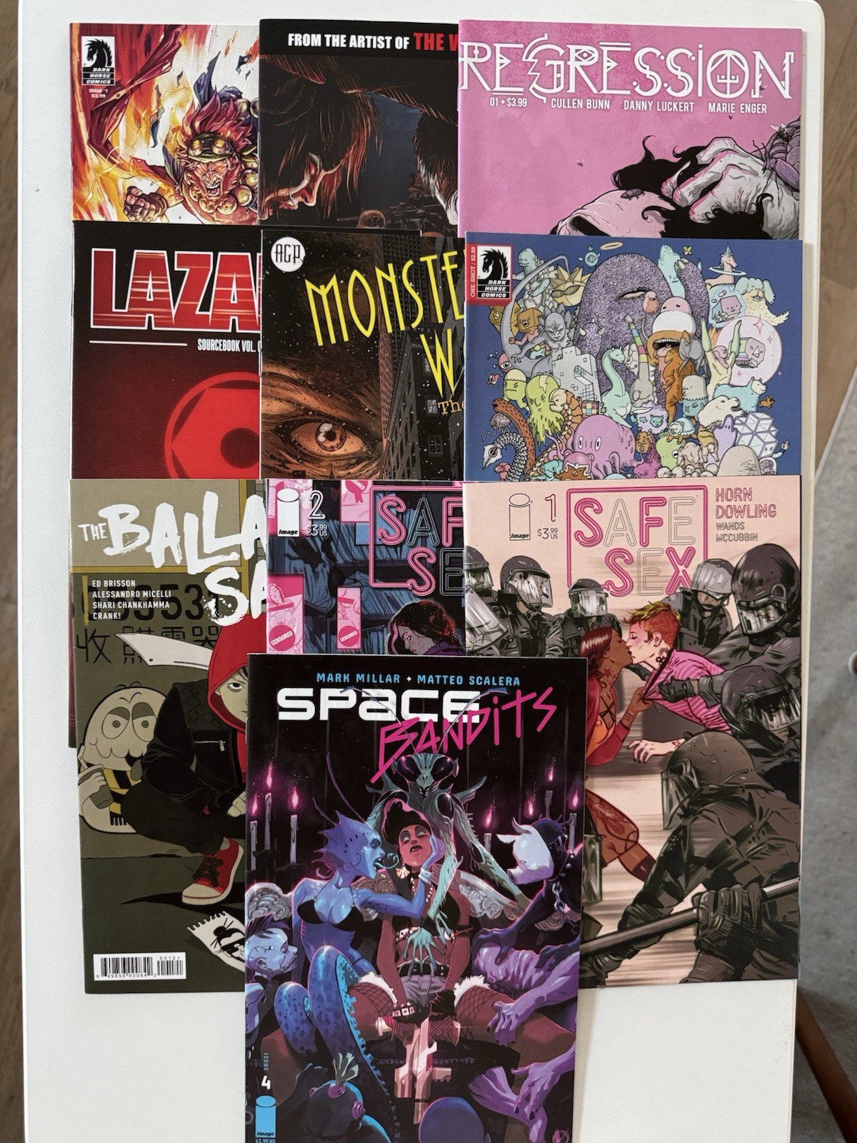 INDEPENDENT COMIC LOT - Dark Horse, Ablaze, Image, AGP, Oni Press- NM - 10 BOOKS
