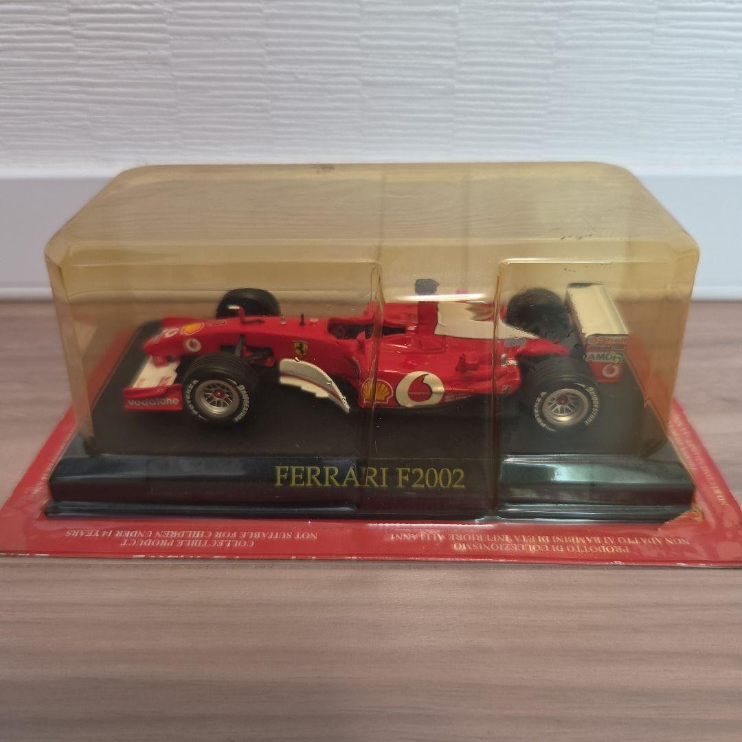 Ferrari F2002 1/43 Diecast Model Car, Sports Logo, Detailed, Used