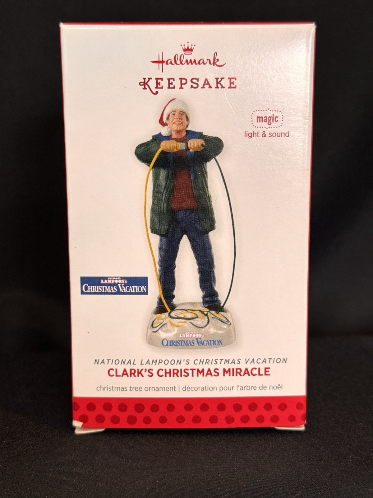 Hallmark KEEPSAKE 2013 Christmas Vacation Clarks Christmas Miracle Lighted NEW