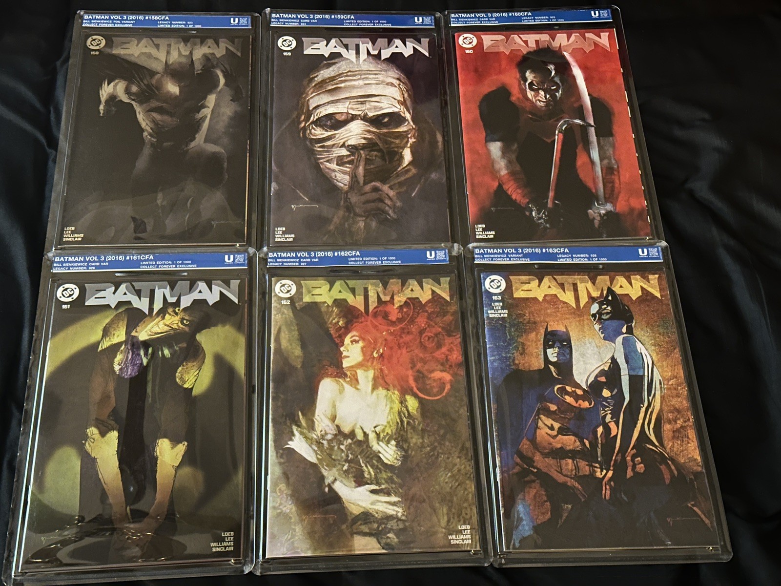 Batman H2SH Full Set LIMIT 1000 Sienkiewicz CF Exclusive SEALED UNCIRCULATED