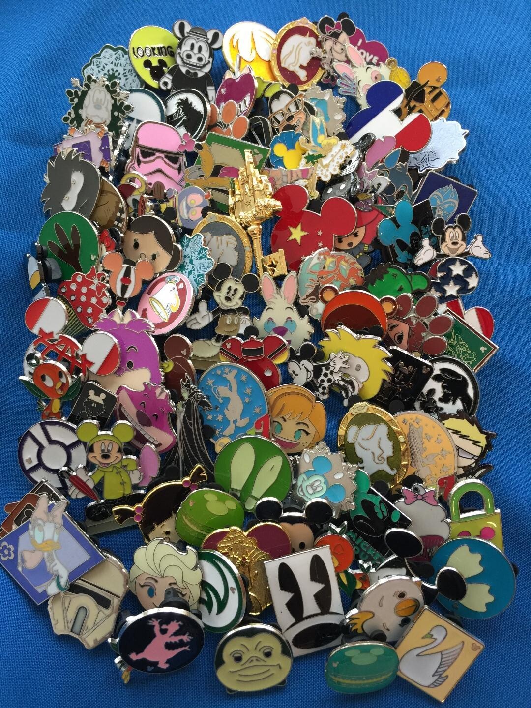 Disney Assorted Pin Trading Lot Pick Size From 5-300   No Doubles to 200