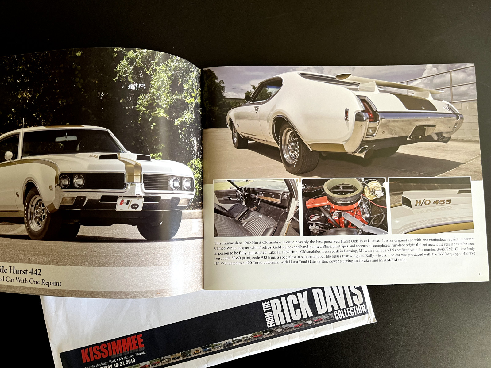 Mecum Auction 2013 Rick Davis Collection Kissimmee FL Collector Car Catalog 60PG
