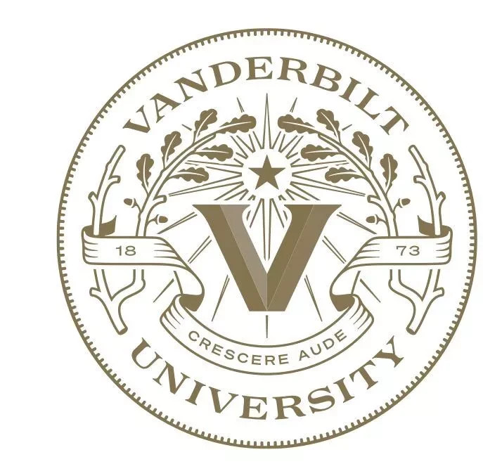 T76 Vanderbilt University Souvenir Logo Nice Vinyl Sticker 4 inch