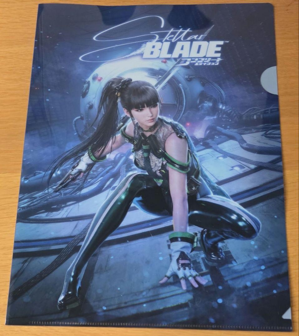 Rare TGS 2026 Stellar Blade Eve A4 Clear File promo NEW From Japan