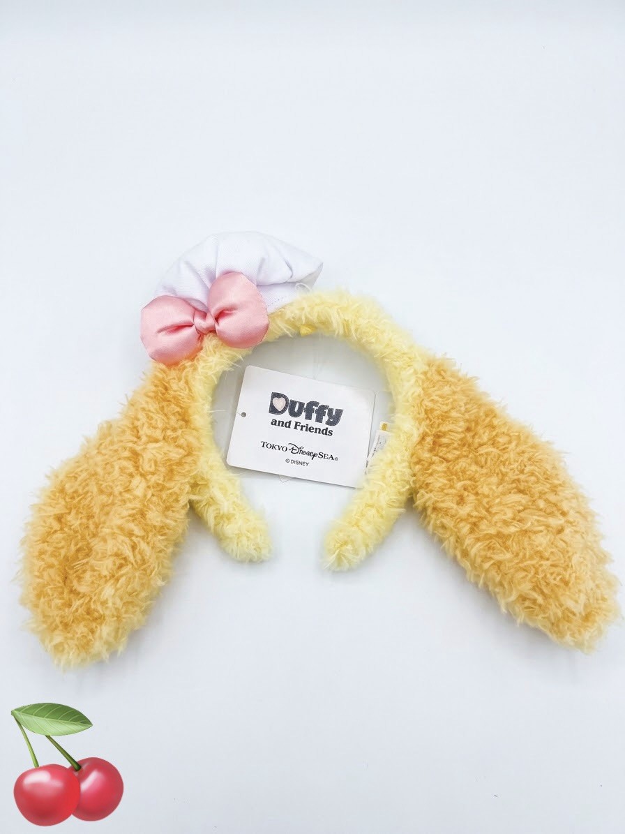 Japan Tokyo Disney Sea Limited Cookie Ann Plush Headband Dog Ears Duffy NWT 🐶