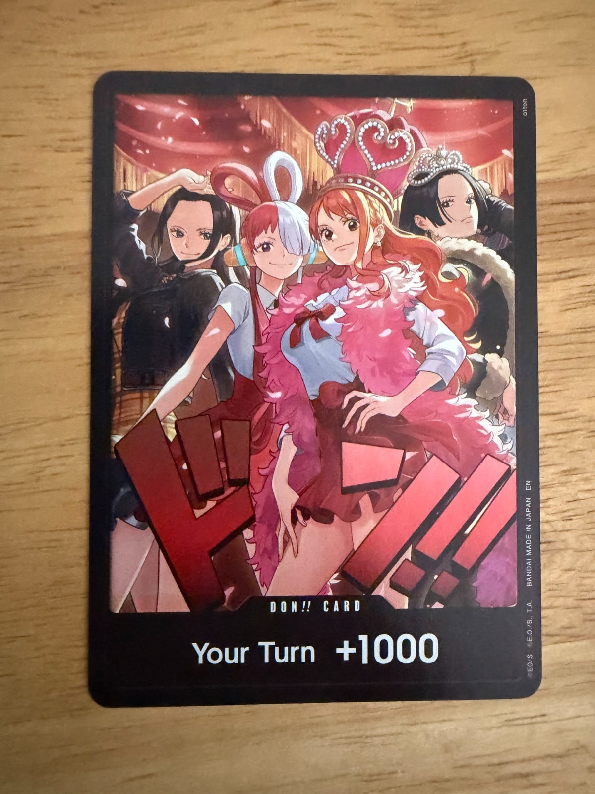 Heroines Special Set - Don Card ENGLISH Nico Robin Uta Nami Boa Hancock