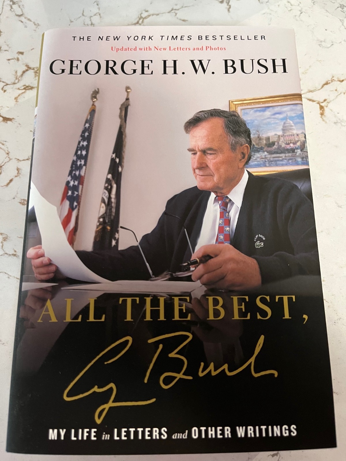 George H.W. Bush Signed: All the Best, Autographed and Numbered Collector\'s Ed.
