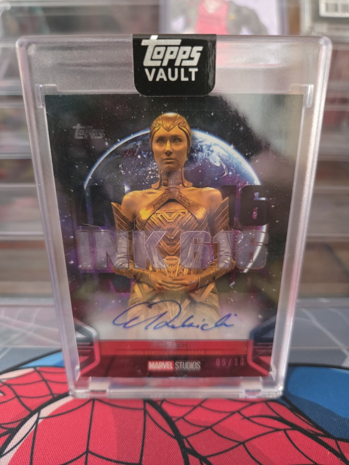 2026 Topps Vault Marvel Ayesha INK 616 Ink-ED ELIZABETH DEBICKI Autograph /10