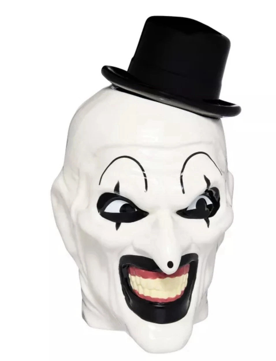 Terrifier Art The Clown Mask Cookie Jar Spirit Halloween Exclusive  Brand New