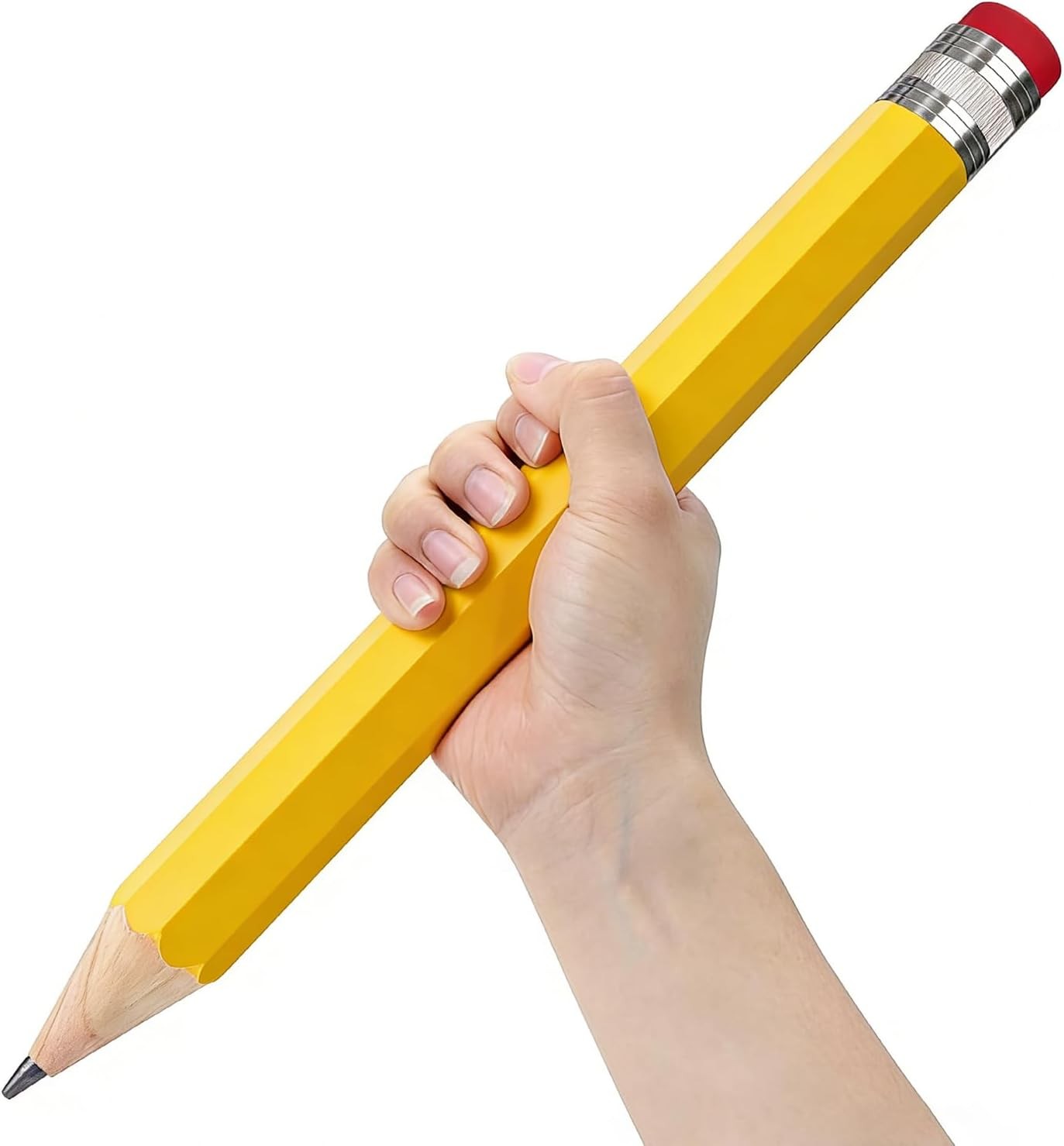 Giant Pencil, 14 Inch Big Jumbo Pencils, Funny Oversized Huge Comically Large