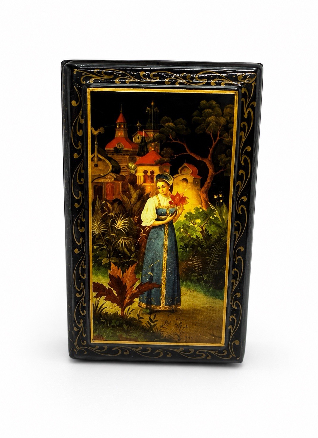 Vintage Russian Folk Art Notebook ZAO Bumizdeliya Voskhod New Unused