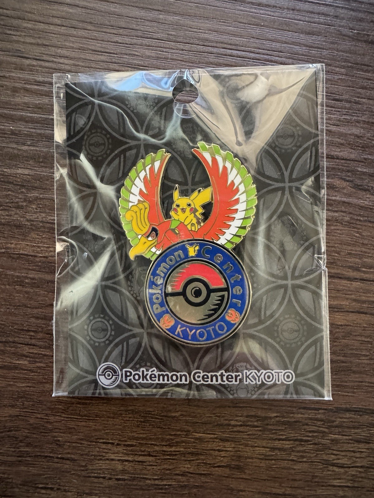 Pokémon Center Kyoto Exclusive Ho-Oh Pikachu Limited Pin Pokemon