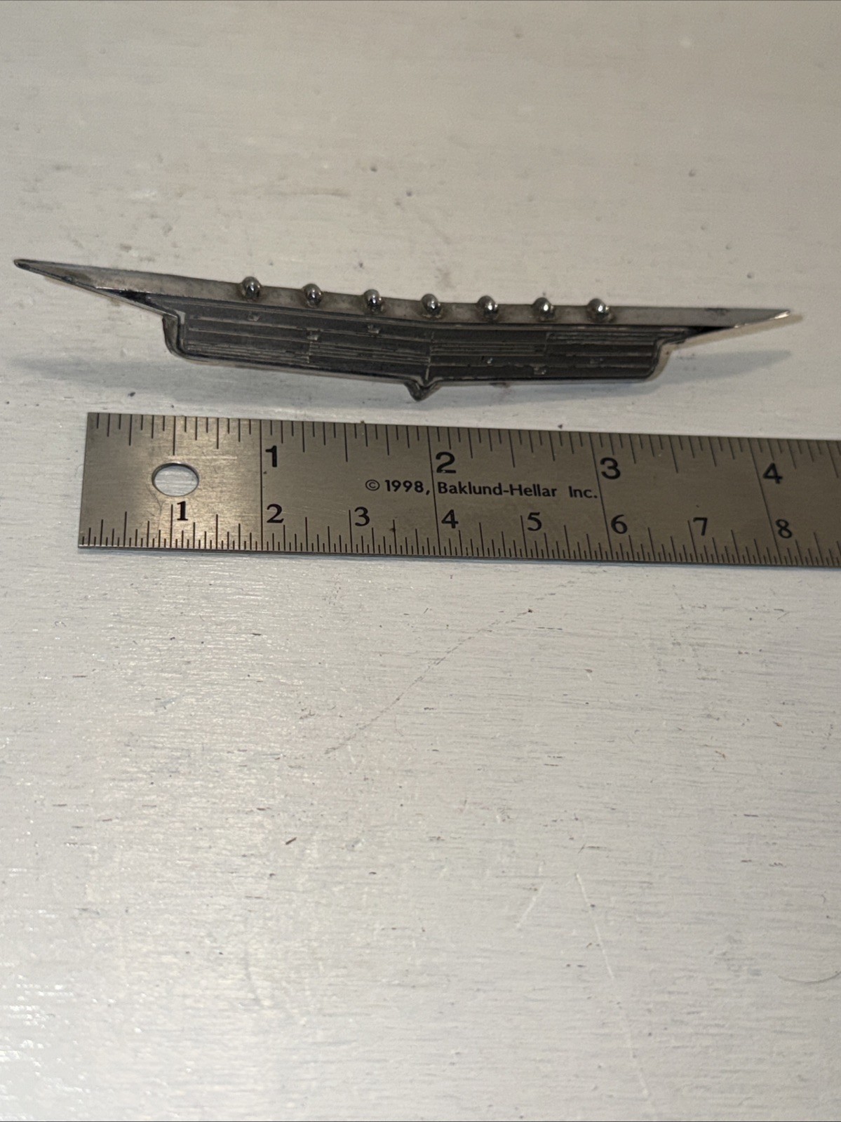 Vintage OEM GM 1477450 Cadillac Trunk Hood Crest Emblem COUPE/SEDAN DeVILLE