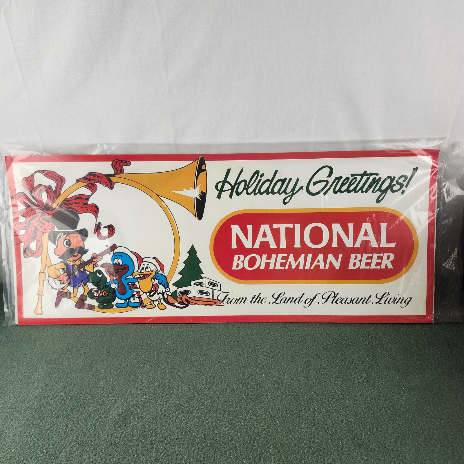 VTG National Bohemian Beer “Holiday Greeting From the Land of Pleasant Living”