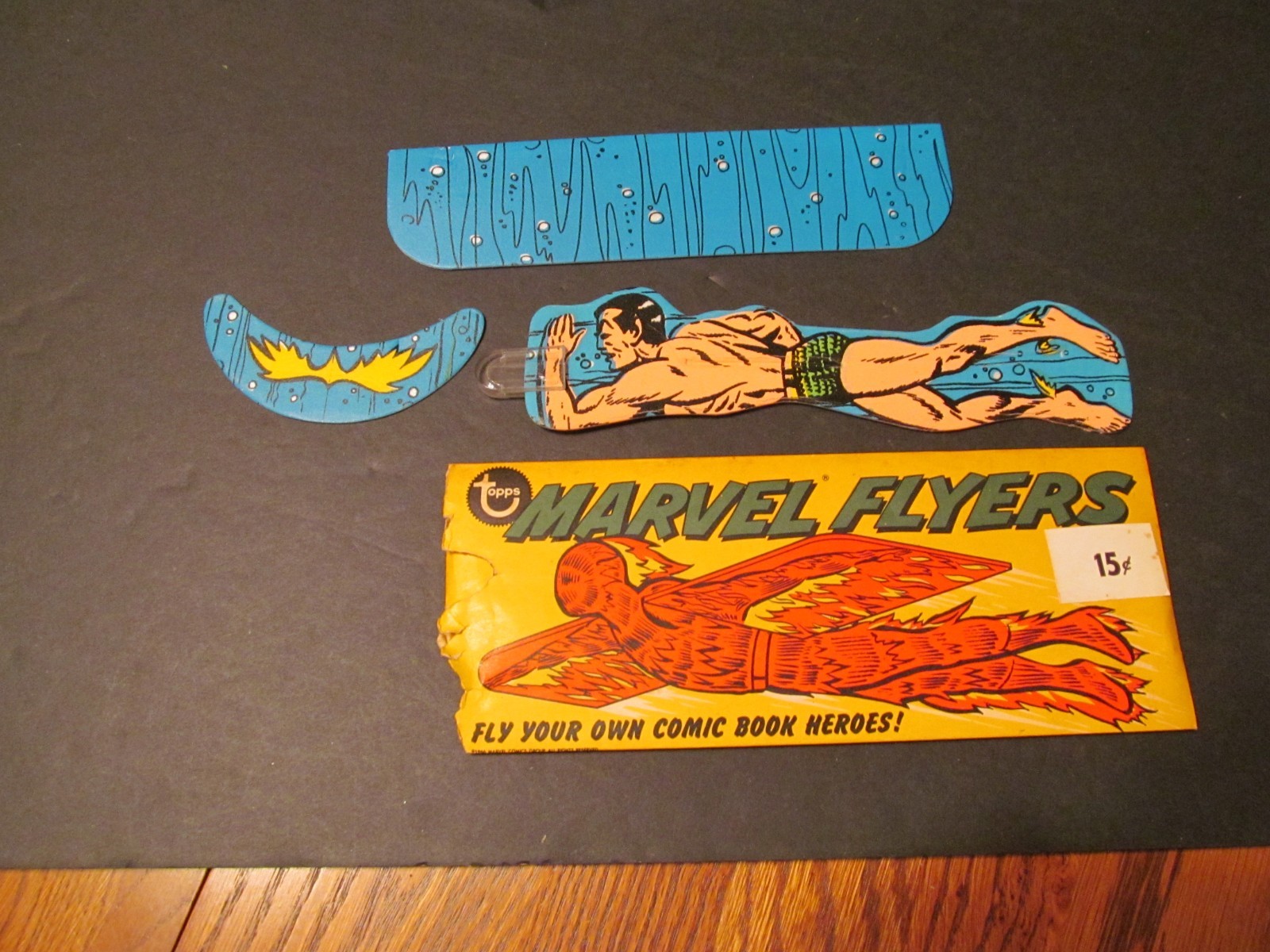 1966 vintage TOPPS SUB-MARINER MARVEL FLYER, in envelope, SUBBY