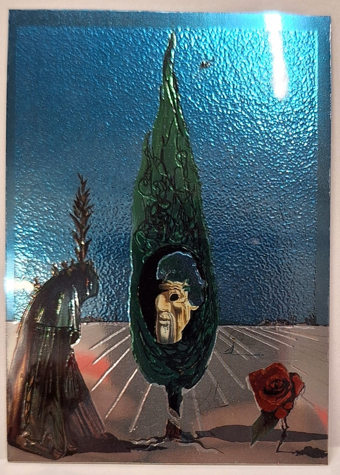 1995 Comic Images Salvador Dali All-Chromium #7 Enigma of the Rose